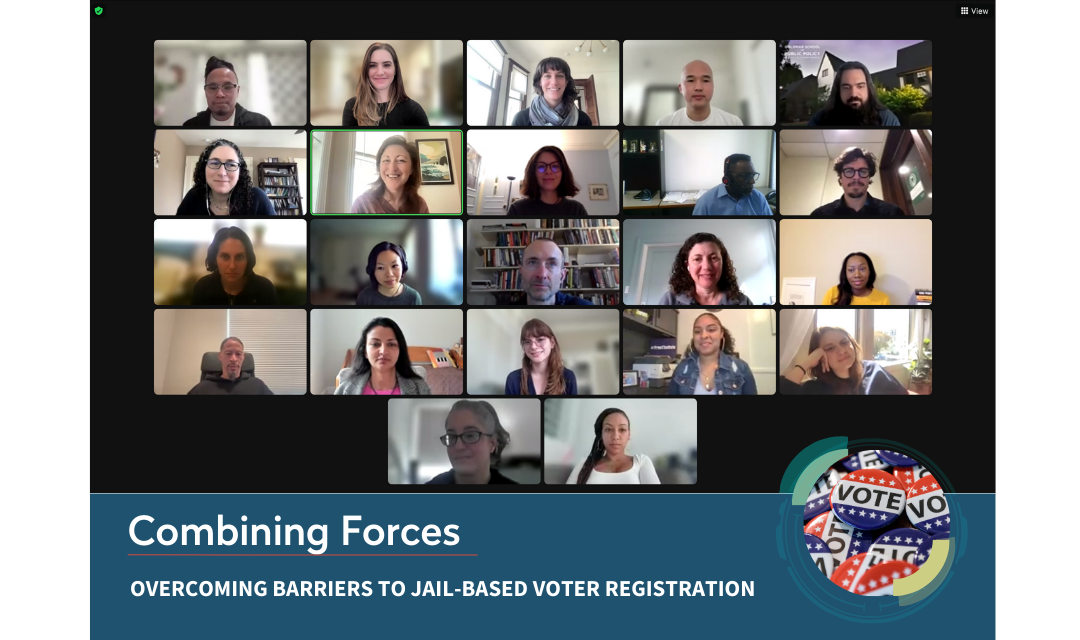 Possibility Lab Hosts Share-and-Solve Workshop on Overcoming Barriers to Jail-Based Voting